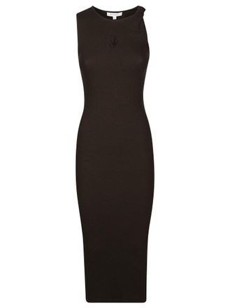 J.W.Anderson Twisted Strap Midi Dress