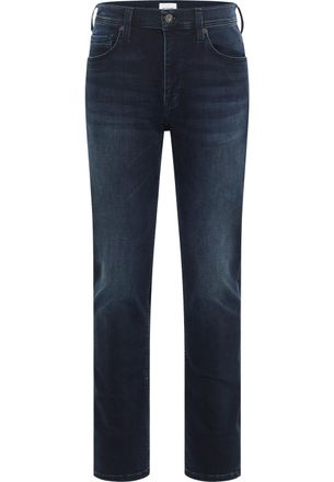 Mustang Slim-fit-Jeans MUSTANG Vegas, Herren, Gr. 31, N-Gr, blau, Denim/Jeans, 92% Baumwolle, 6% Elastomultiester T400, 2% Elasthan, unifarben, slim fit, Jean