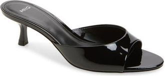 Mango Play Sandal in Black at Nordstrom, Size 8.5Us
