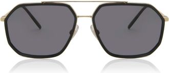 Dolce & Gabbana DG2285 Polarized 02/81 Mens Sunglasses Black Size 60