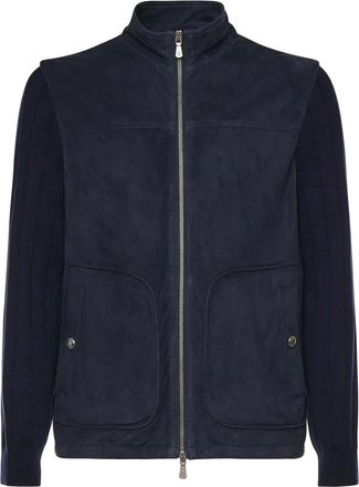 Eleventy Leather Jacket