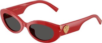 Dolce & Gabbana DG4537 308887 Womens Sunglasses Red Size 53