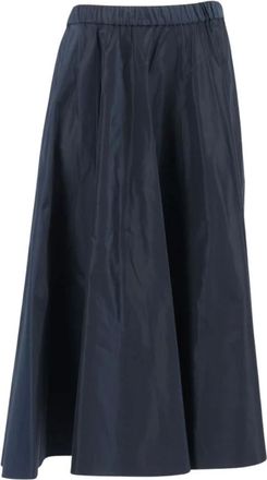 Aspesi Midi Skirts, female, Black, Size: S Midi Skirt