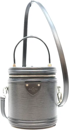 Louis Vuitton Black Epi Leather Shoulder Bag (Pre-Owned)