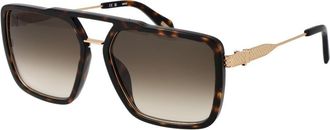 Just Cavalli Brown Metal Mens Sunglasses