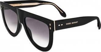 Isabel Marant Isabel Marant Womens IM0075-S-807-57 IM0075 57 S 807 Sunglasses - Black - One Size