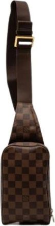 Louis Vuitton Pre-owned Cross Body Bags, male, Brown, Size: ONE SIZE Pre-owned Vintage Damier Shoulder Bag