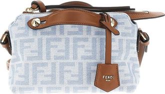 Fendi FF denim mini By The Way Soft bag Woman One Size