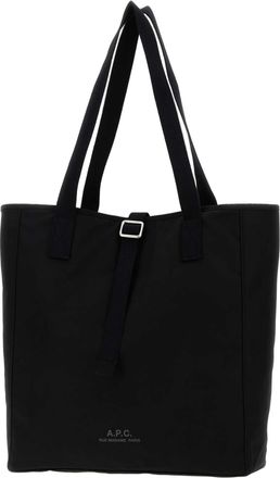 A.P.C. Mens Cabas Archive Tote Black Polyester