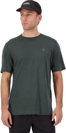 Mons Royale Aero Ultralight Merino T-Shirt - Mens in Dark Cypress at Nordstrom, Size X-Large