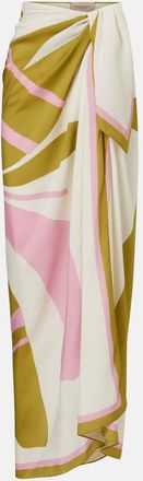 Adriana Degreas Balearic printed beach cover-up
