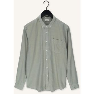 Dstrezzed Dstrezzed, Overhemden, Heren, Groen, S, Casual Tencel overhemd met knopen
