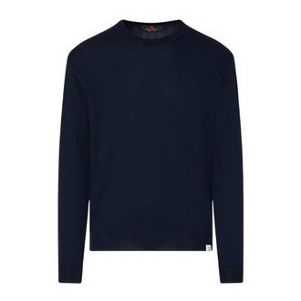 Peuterey Maglioncino Dodos 04 - male - Peuterey - Round-neck Knitwear - Blue - 2XL - Knitwear
