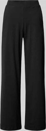 Joop Wide Leg Pyjama-Hose mit elastischem Bund in Black, Größe 36