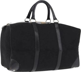 Celine Pre-owned Vintage Boston Bag - Dames - Vintage Weekendtas - Zwart - ONE Size - Leer - Vintage