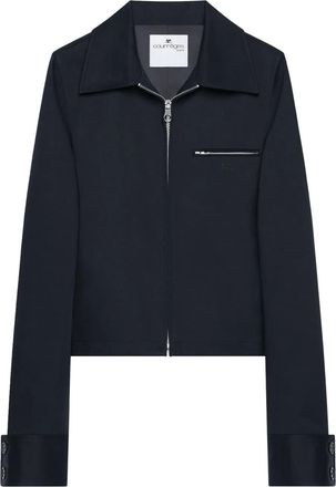 Courr&egrave;ges Giacca-camicia Martingale - Blu