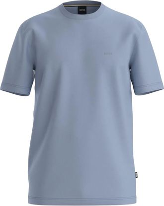 BOSS logo T-shirt - men - Cotton - 3XL - Blue