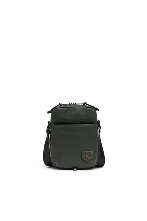Diesel D-Pack - Crossbody bag with emblem logo - Crossbody Bags - Unisex - Green
