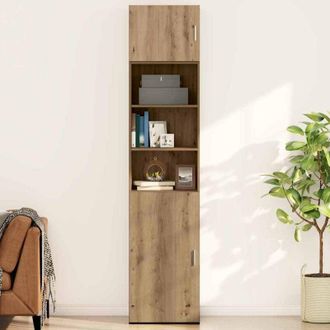 vidaXL Vidaxl - Armadietto a muro rovere artigianale 50 x 42.5 x 40 cm
