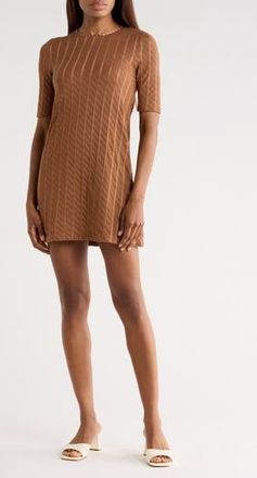 M Missoni Short Sleeve Sweater Dress in Thrush at Nordstrom Rack, Size 8 Us / 44 It