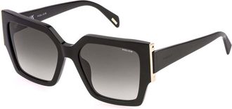 Police SPLR21 SECRET 1 0700 Womens Sunglasses Black Size 54