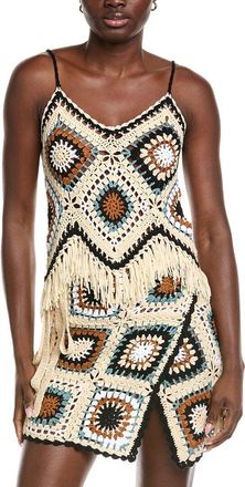 Elan Elan Fringe Bottom Tank Top