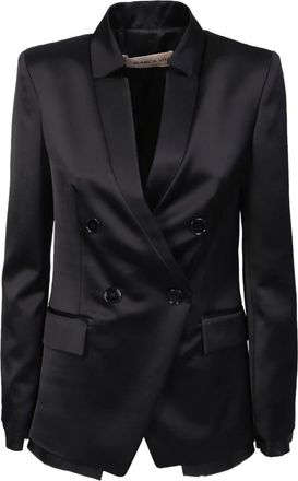 Blanca Vita Garrya 4762 Blazer - Dames - Blazers - Zwart - 2XS - Leer - Jassen