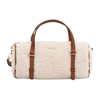 Guess Taylor Mini Barrel Satchel - - Bags - Donna - Beige - ONE SIZE