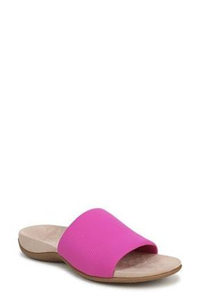 Vionic Renie Knit Slide Sandal in Rose Violet at Nordstrom Rack, Size 10