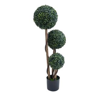 OEM &Aacute;rbol Topiario, Planta Artificial Realista, Decoraci&oacute;n Sin Mantenimiento, Verde, 90 Cm