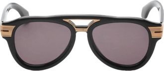 Palm Angels Paradise Grey Pilot Unisex Sunglasses PERI100 1007 53