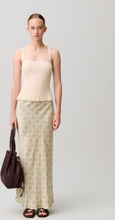 Claudie Pierlot Jupe fluide imprim&eacute;e