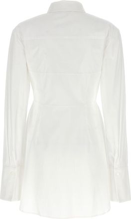 Nensi Dojaka Womens White Cotton Blouse