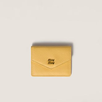 Miu Miu Leather card holder