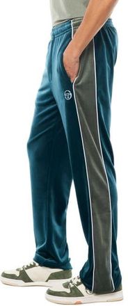 Sergio Tacchini Forato Velour Track Pant in Mediterranea at Nordstrom, Size Xxx-Large