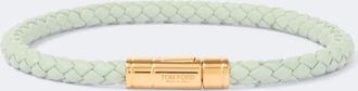 Tom Ford Braided leather bracelet