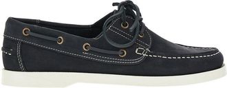 Saxone of Scotland Skye Nubuck leather boat shoes Man 39