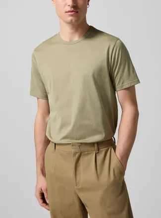 Sunspel Mens Classic plain T-shirt