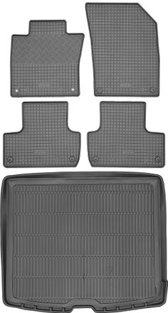OEM Juego De Alfombrillas De Goma Para Coche Y Alfombrilla Para Maletero Para Volvo Xc60 I Suv A Partir De 2017