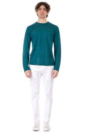 Roberto Collina Linen Crewneck Sweater