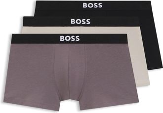 HUGO BOSS Herenondergoed (set van 3) (Grijs/Zwart/Wit)