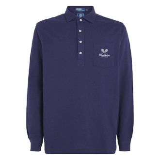 Polo Ralph Lauren Wimbledon Classic Fit Mesh Polo Shirt, Size X-Large