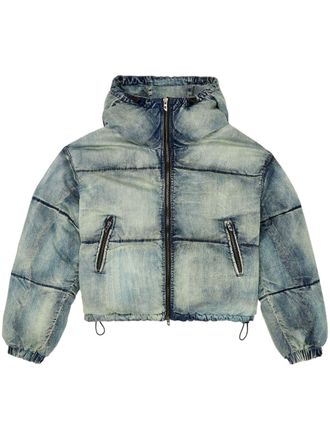 Diesel W-Aves donsjack - Blauw