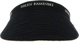 Helen Kaminski Black Visor Hat