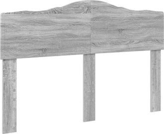 vidaXL Cabecero Gris Sonoma 140 Cm Madera Contrachapada Vidaxl