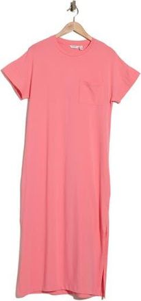 b.young Maxi T-Shirt Dress in Strawberry Pink at Nordstrom Rack, Size X-Large