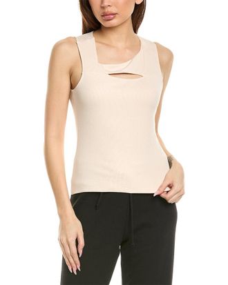 LnA Lna Erin Cut Out Ribbed Tank