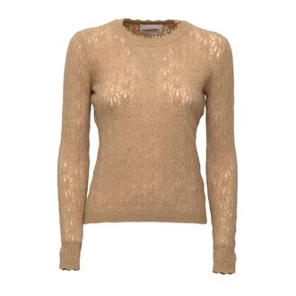 Isabel Marant Obeline Baby Alpaca-Blend Open-Knit Sweater