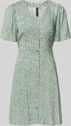 Vero Moda Tailliertes Minikleid aus reiner Viskose Modell ALBA in Mint, Gr&ouml;&szlig;e XL