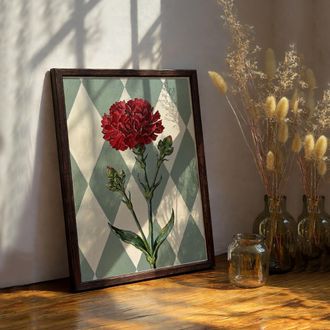 Dmora Cuadro Mehara, Estructura De Madera Nobilitada, 33x48h Cm Multicolor